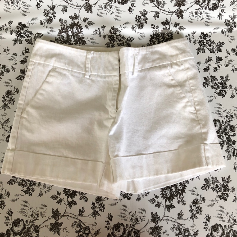 White denim Jean shorts